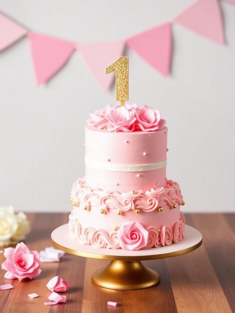 First birthday smash cake
